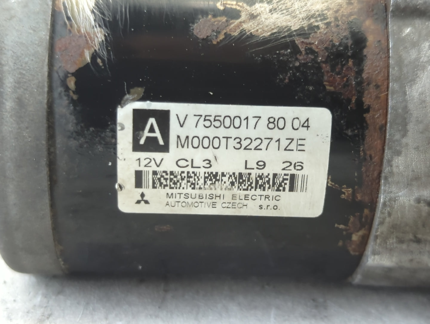 2010 Mini Cooper Clubman Car Starter Motor Solenoid OEM P/N:M000T32271ZE 7550017 80 04 Fits OEM Used Auto Parts - Oemusedaut