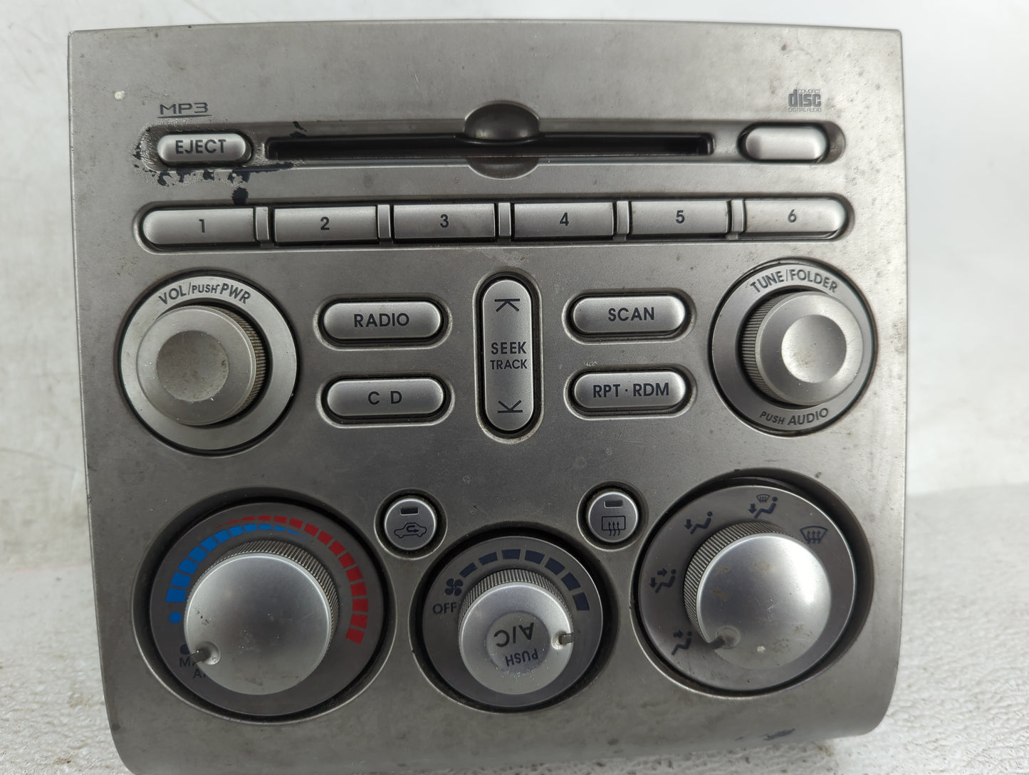 2009-2012 Mitsubishi Galant Radio AM FM Cd Player Receiver Replacement P/N:8002A870HA SW-748G1 Fits Fits 2009 2010 2011 2012