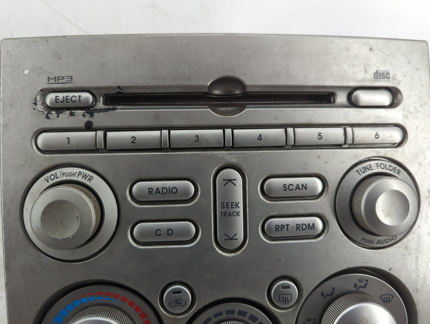 2009-2012 Mitsubishi Galant Radio AM FM Cd Player Receiver Replacement P/N:8002A870HA SW-748G1 Fits Fits 2009 2010 2011 2012