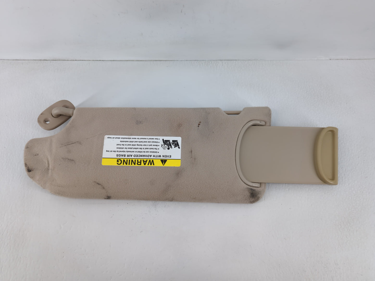 2010-2012 Mitsubishi Galant Sun Visor Shade Replacement Driver Left Mirror Fits Fits 2010 2011 2012 OEM Used Auto Parts - Oe