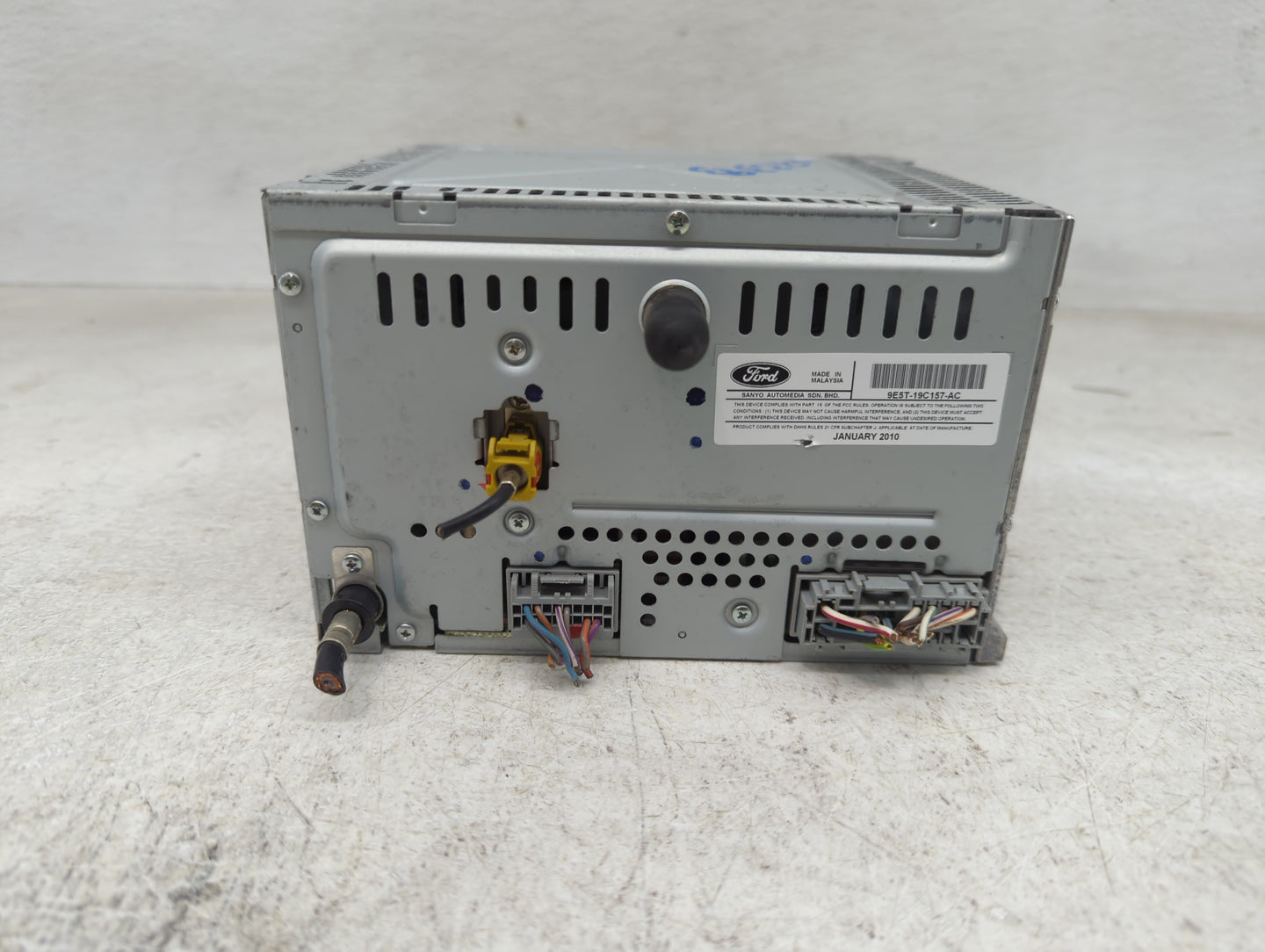 2008-2016 Mitsubishi Lancer Radio AM FM Cd Player Receiver Replacement P/N:9E5T-19C157-AC Fits OEM Used Auto Parts - Oemused