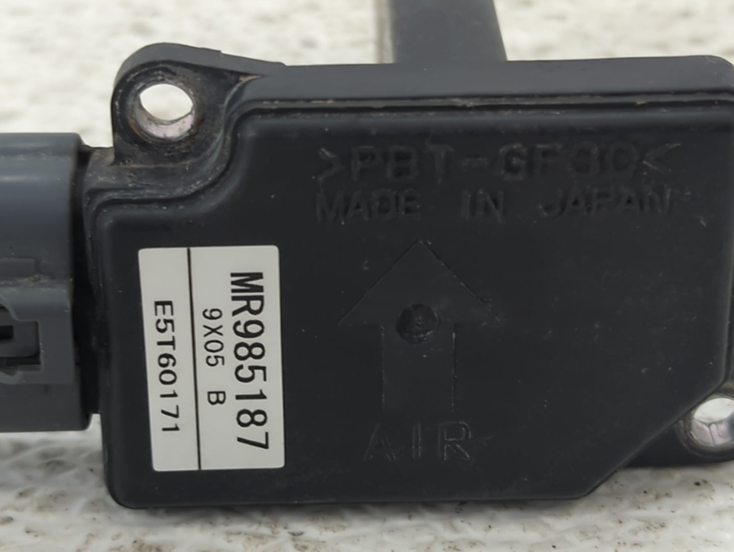 2004-2016 Mitsubishi Lancer Mass Air Flow Meter Maf 1487794 - Oemusedautoparts1.com