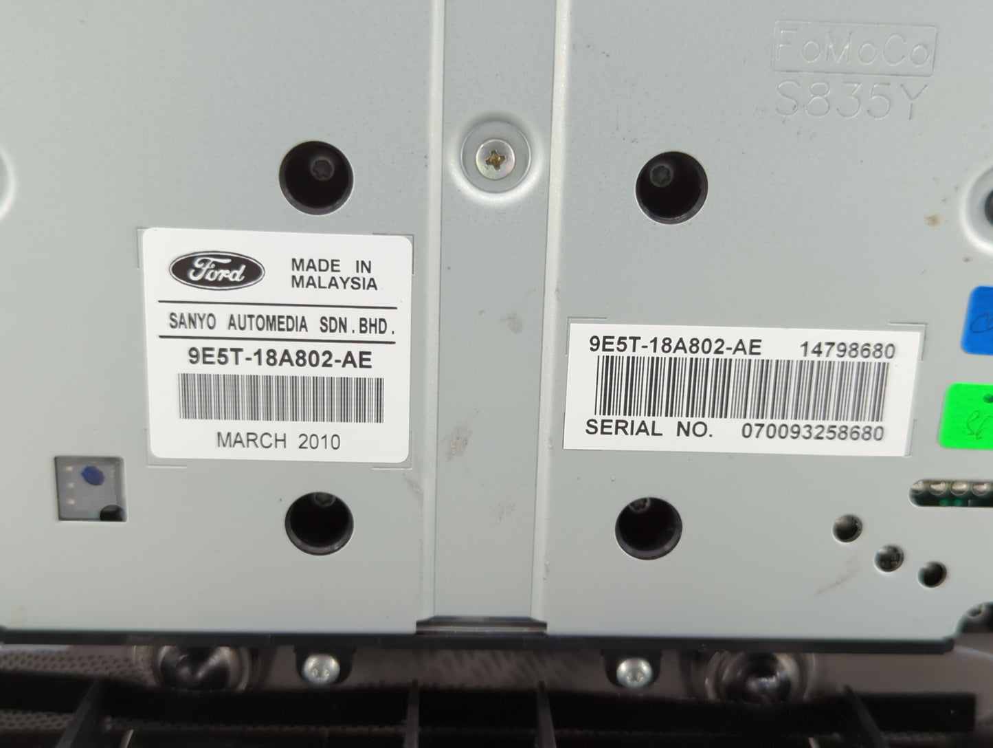 Mitsubishi Lancer Radio Control Panel - Oemusedautoparts1.com