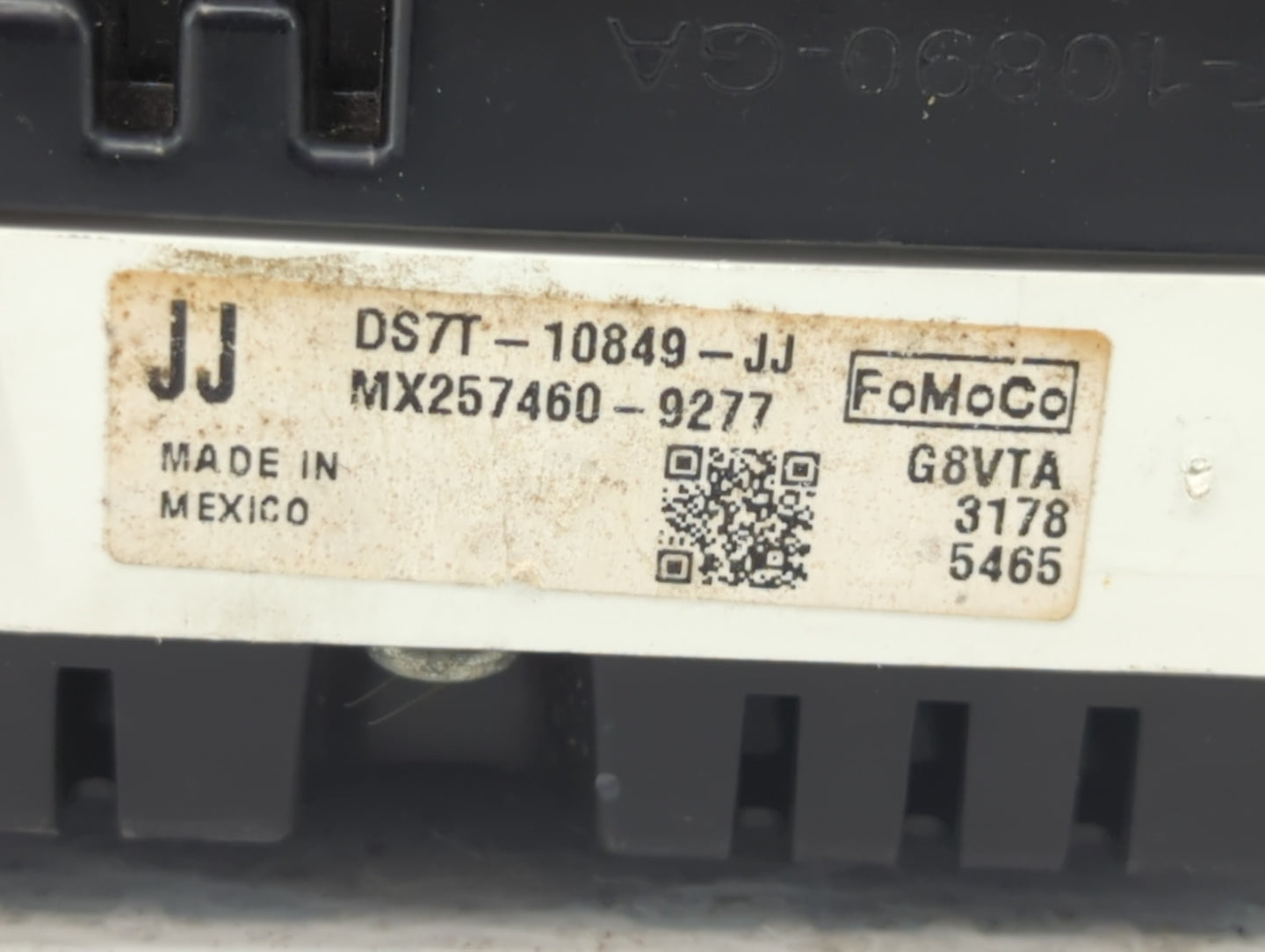 2010 Mitsubishi Lancer Instrument Cluster Speedometer Gauges P/N:DS7T-10849-JJ Fits OEM Used Auto Parts - Oemusedautoparts1.