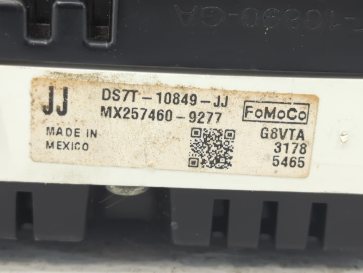 2010 Mitsubishi Lancer Instrument Cluster Speedometer Gauges P/N:DS7T-10849-JJ Fits OEM Used Auto Parts - Oemusedautoparts1.