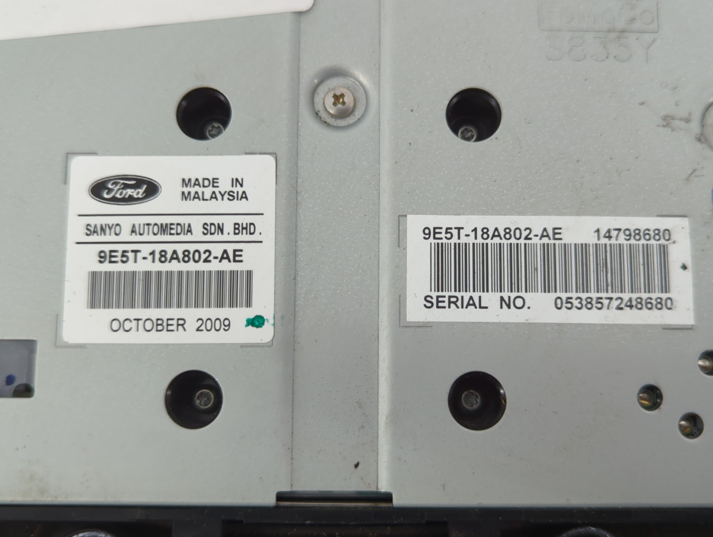 Mitsubishi Lancer Am Fm Cd Player Radio Receiver - Oemusedautoparts1.com