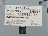 2008-2016 Mitsubishi Lancer Radio AM FM Cd Player Receiver Replacement P/N:8750A225 Fits OEM Used Auto Parts - Oemusedautopa
