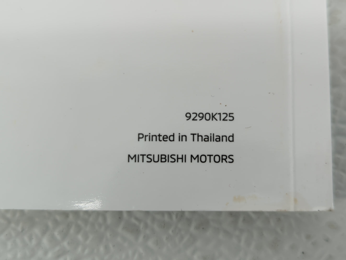 2010 Mitsubishi Mirage G4 Owners Manual Book Guide OEM Used Auto Parts - Oemusedautoparts1.com