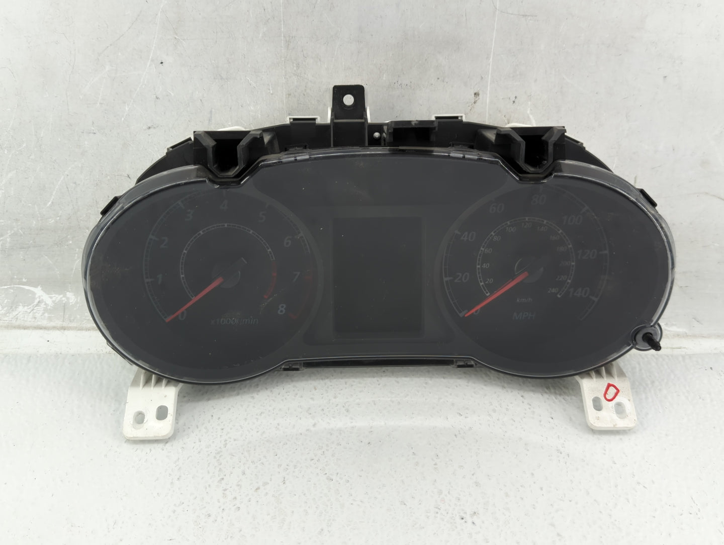 2010 Mitsubishi Outlander Instrument Cluster Speedometer Gauges P/N:200910 Fits OEM Used Auto Parts - Oemusedautoparts1.com