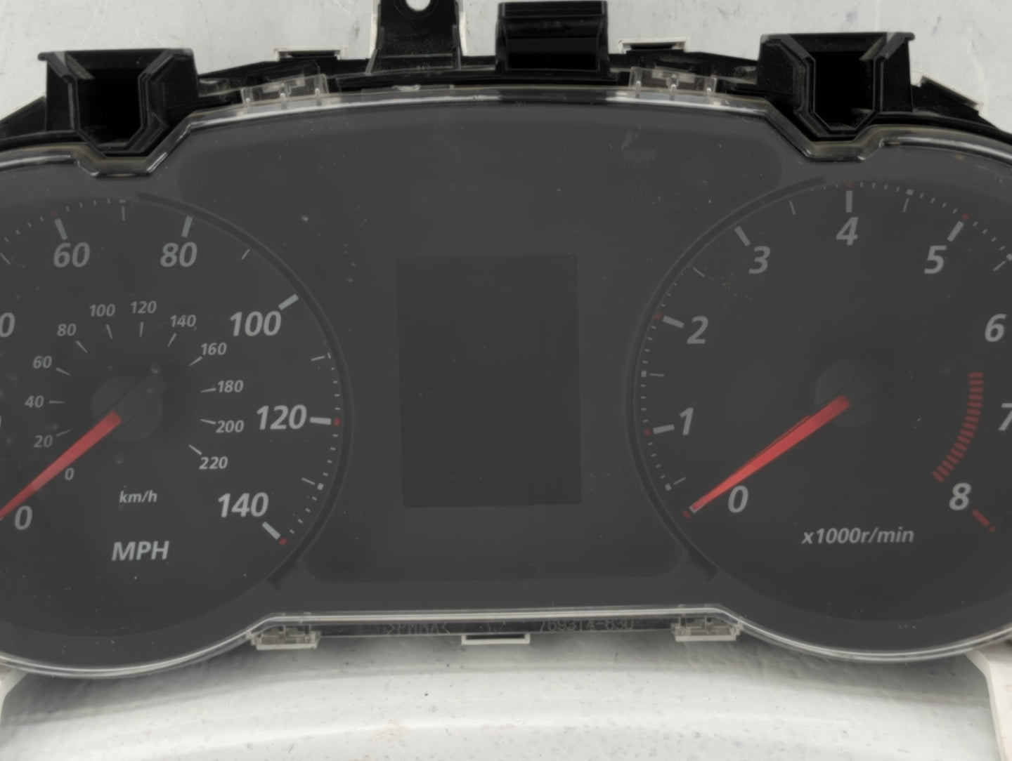 2010 Mitsubishi Outlander Instrument Cluster Speedometer Gauges P/N:528-490 8100B257B Fits OEM Used Auto Parts - Oemusedauto