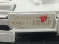 2010 Mitsubishi Outlander Instrument Cluster Speedometer Gauges P/N:528-490 8100B257B Fits OEM Used Auto Parts - Oemusedauto