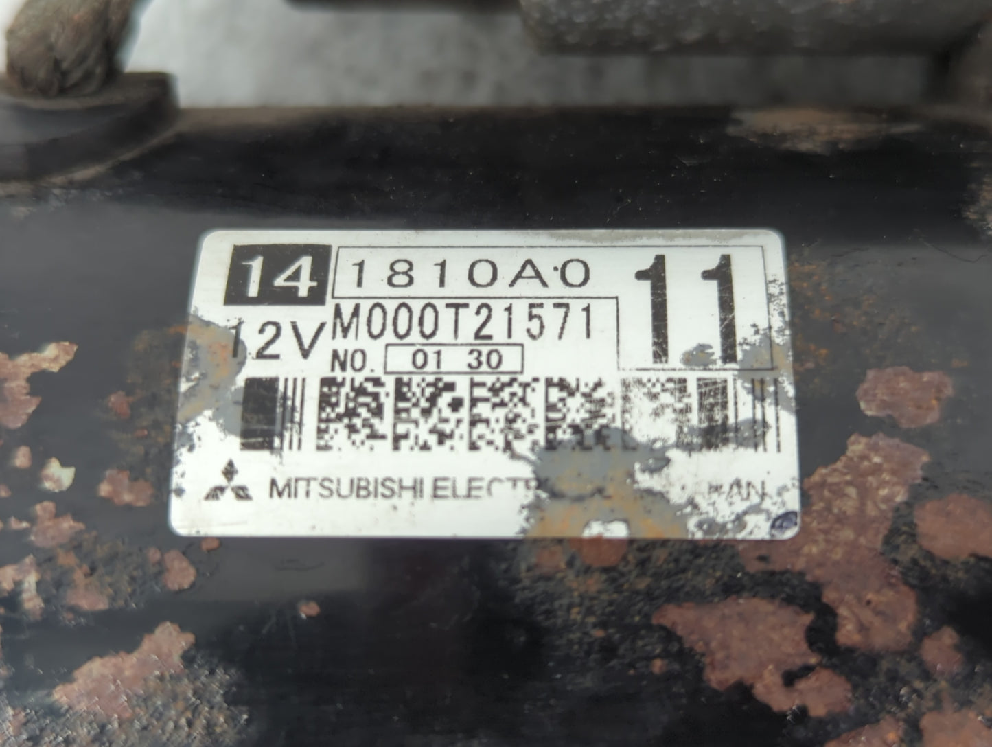 2008-2010 Mitsubishi Outlander Car Starter Motor Solenoid OEM P/N:141810A0 Fits Fits 2008 2009 2010 OEM Used Auto Parts - Oe