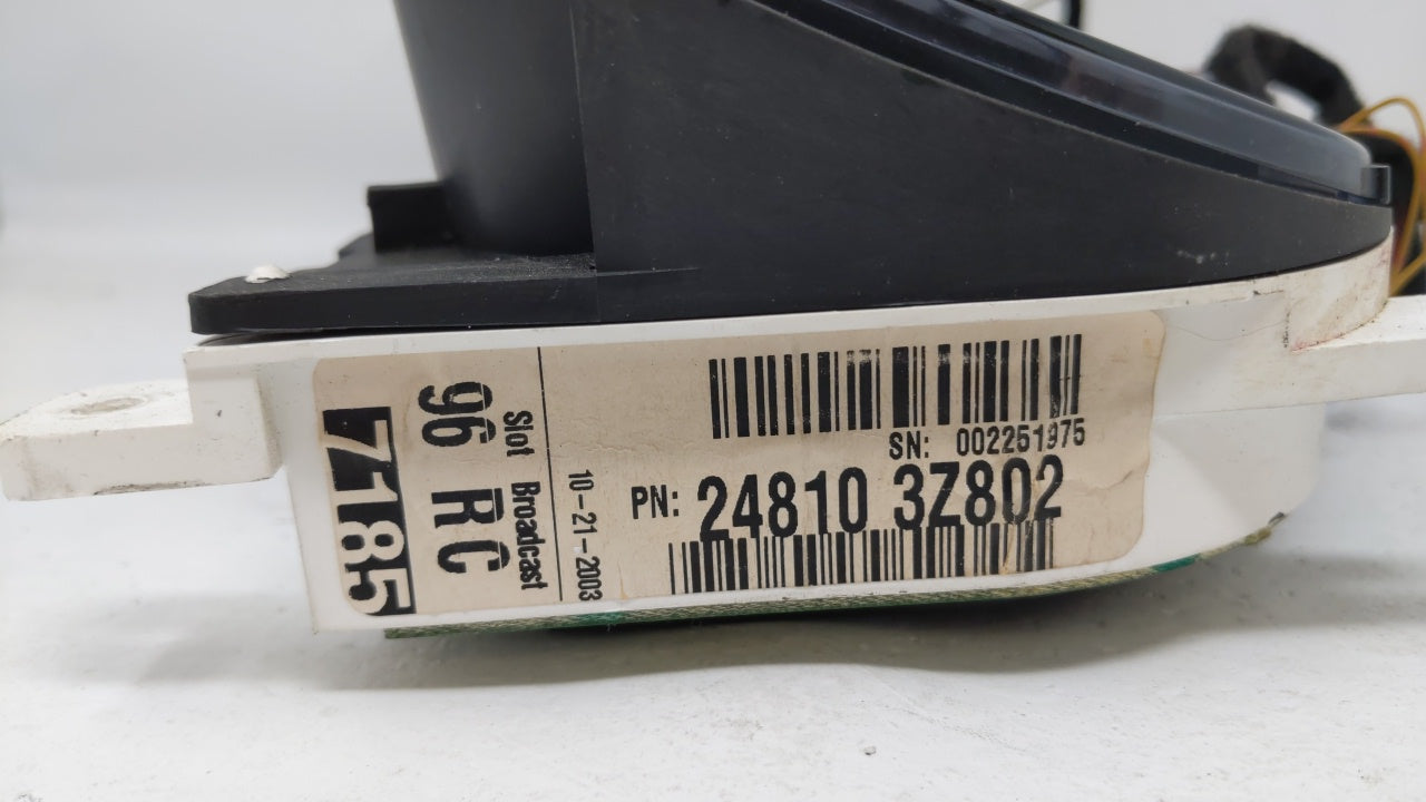 2010 Mitsubishi Outlander Instrument Cluster Speedometer Gauges P/N:8100B257B Fits OEM Used Auto Parts - Oemusedautoparts1.c