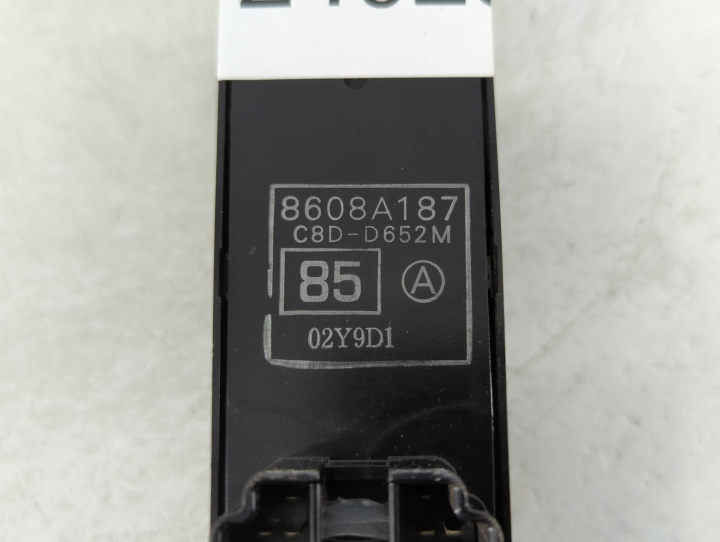 2007-2013 Mitsubishi Outlander Master Power Window Switch Replacement Driver Side Left P/N:C8D-D652M 8608A187 Fits OEM Used 