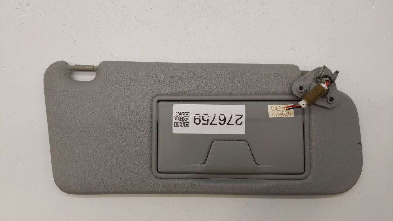 2010 Mitsubishi Outlander Sport Sun Visor Shade Replacement Passenger Right Mirror Fits OEM Used Auto Parts - Oemusedautopar