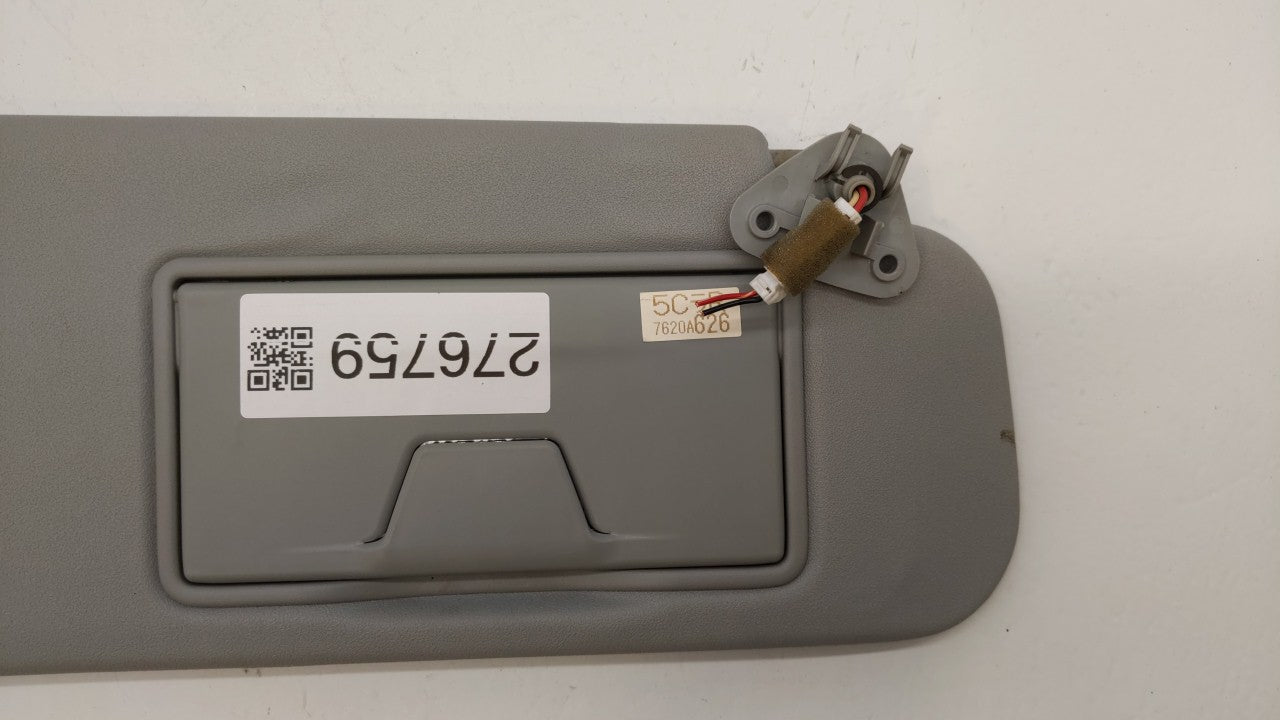 2010 Mitsubishi Outlander Sport Sun Visor Shade Replacement Passenger Right Mirror Fits OEM Used Auto Parts - Oemusedautopar