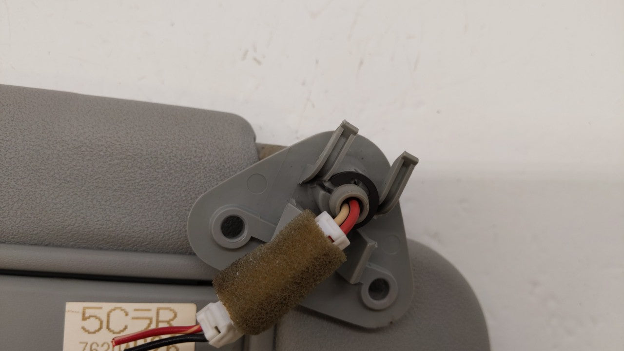 2010 Mitsubishi Outlander Sport Sun Visor Shade Replacement Passenger Right Mirror Fits OEM Used Auto Parts - Oemusedautopar