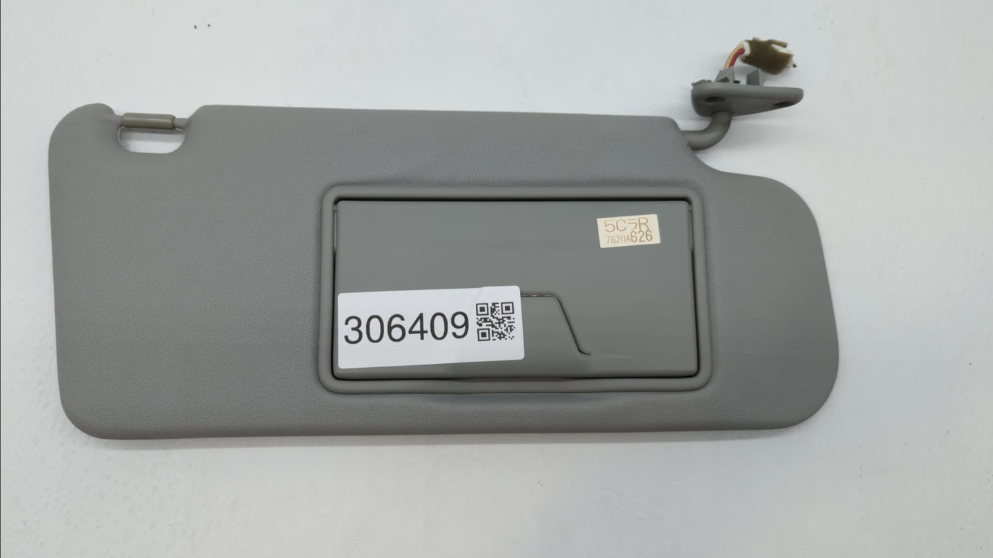 2010 Mitsubishi Outlander Sport Sun Visor Shade Replacement Passenger Right Mirror Fits OEM Used Auto Parts - Oemusedautopar