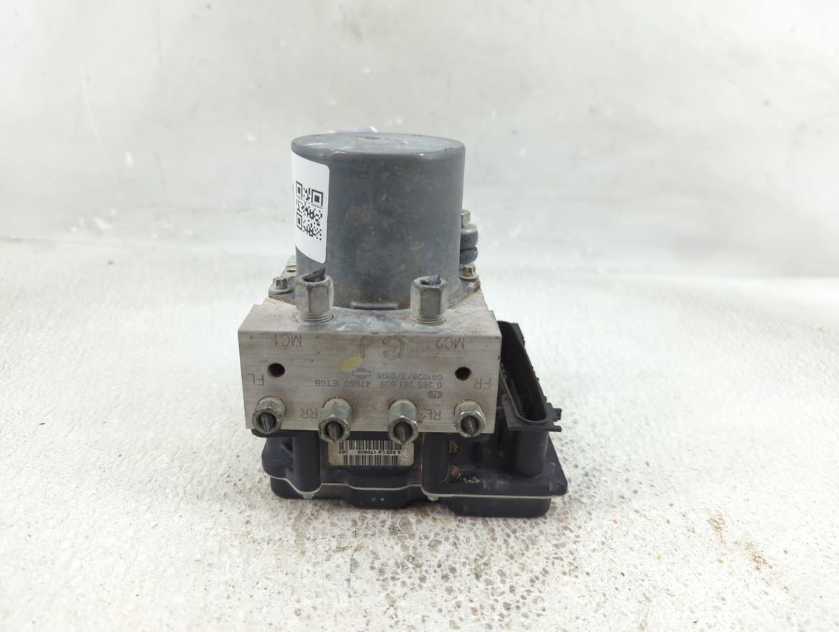 2010 Nissan 370z Anti-Lock Brake ABS Pump Module Actuator OEM P/N:47660 1ET0B 0 265 251 003 Fits OEM Used Auto Parts - Oemus