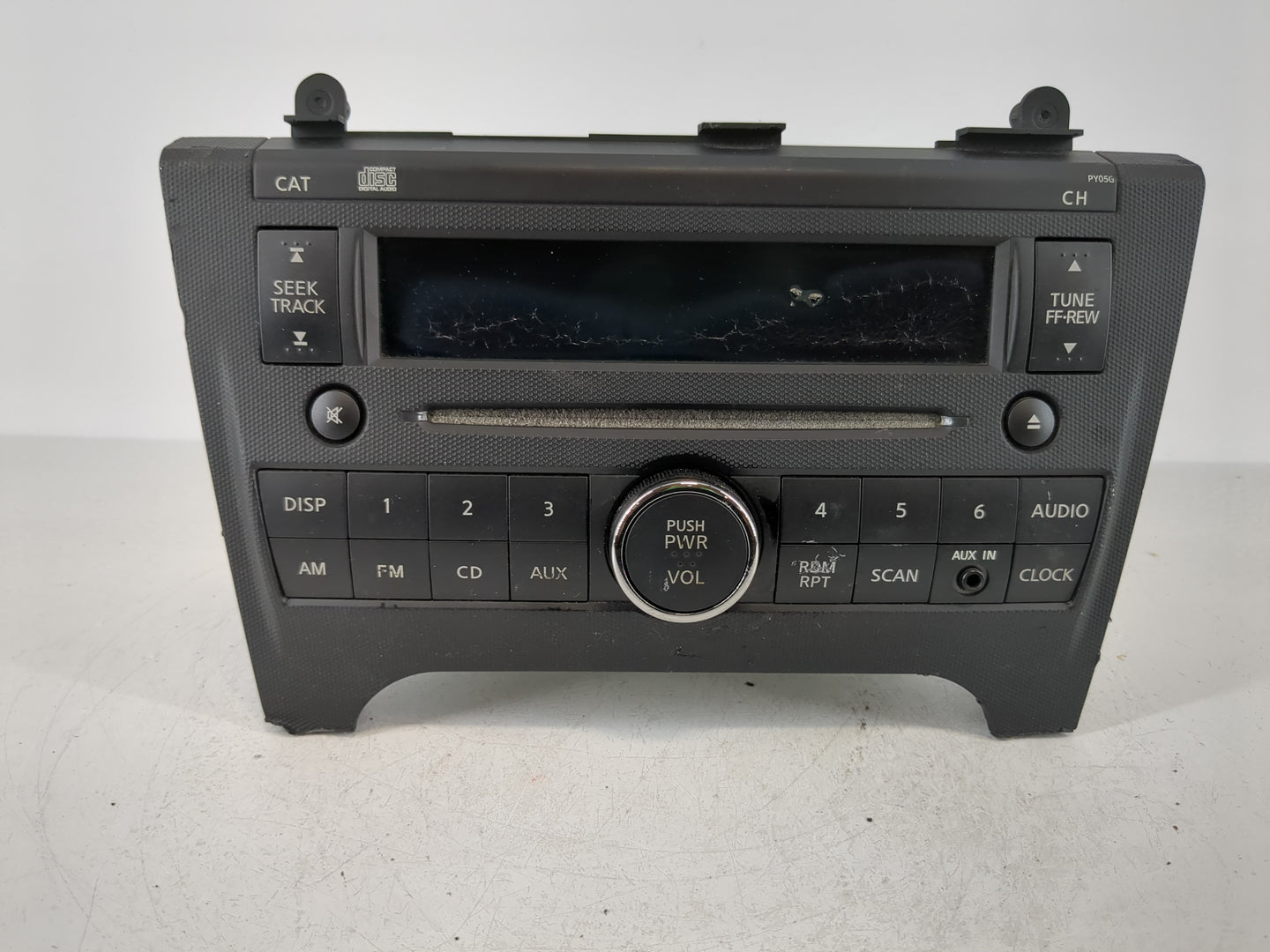 2010-2012 Nissan Altima Radio AM FM Cd Player Receiver Replacement P/N:28185 ZX13A Fits Fits 2010 2011 2012 OEM Used Auto Pa