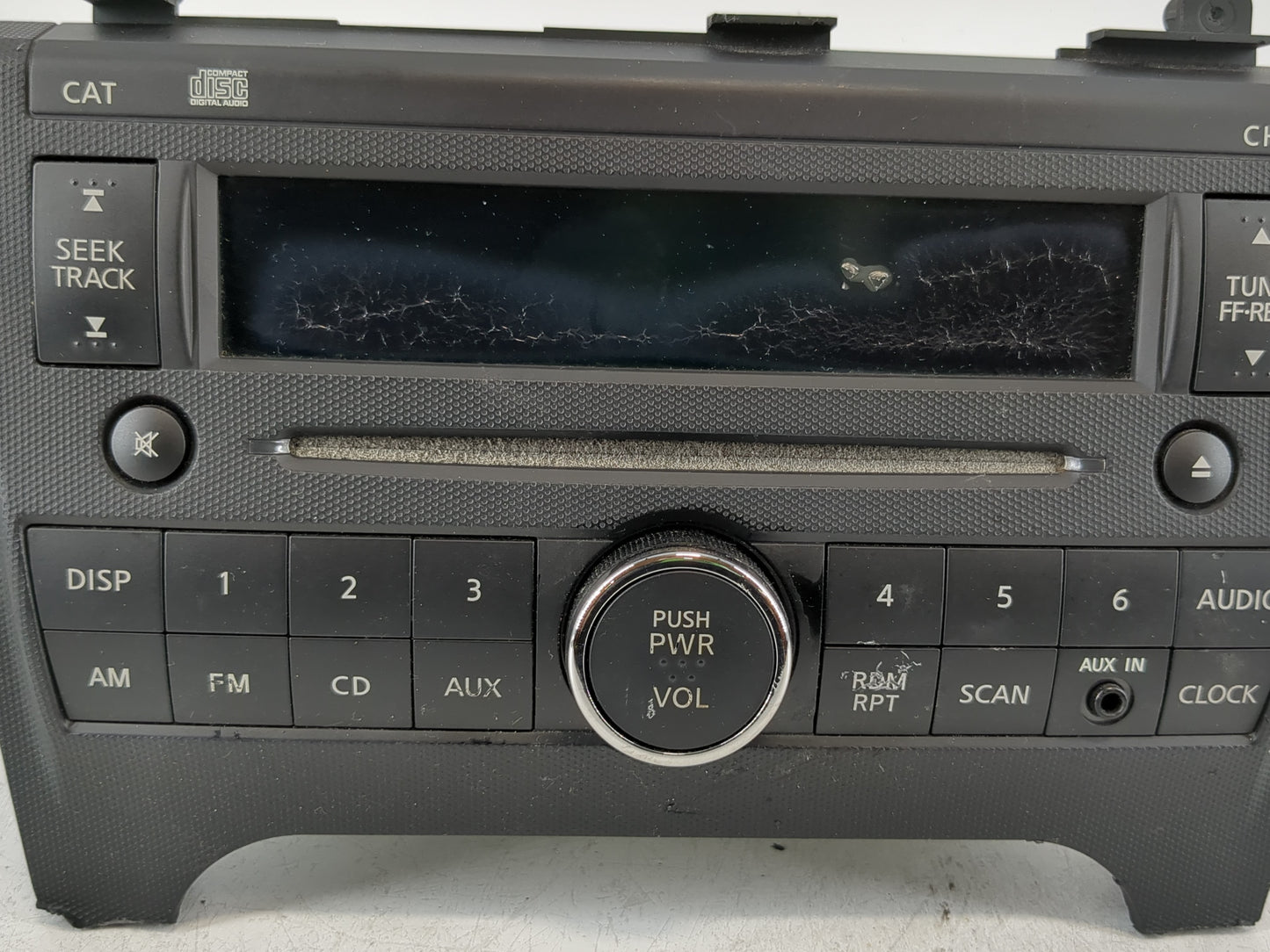 2010-2012 Nissan Altima Radio AM FM Cd Player Receiver Replacement P/N:28185 ZX13A Fits Fits 2010 2011 2012 OEM Used Auto Pa