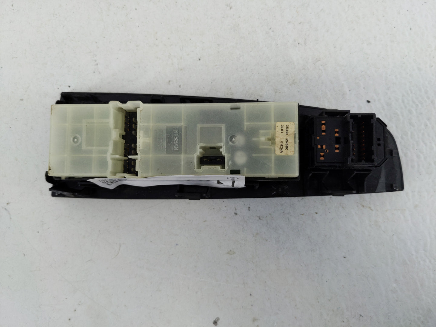 2007-2012 Nissan Altima Master Power Window Switch Replacement Driver Side Left P/N:25401 ZN50C Fits OEM Used Auto Parts - O
