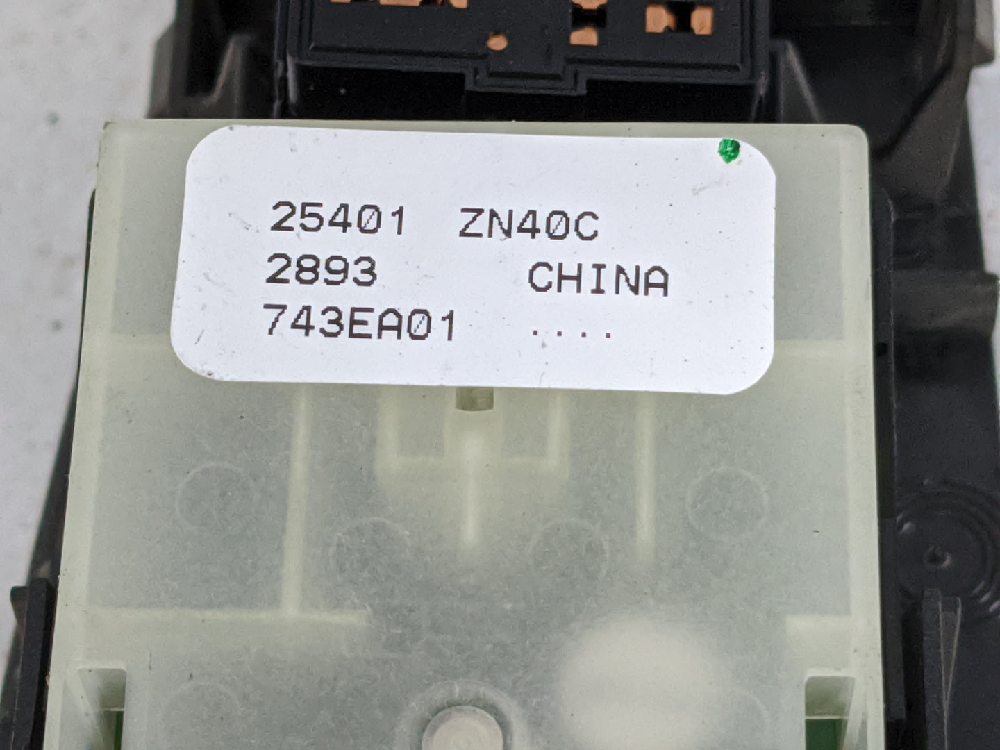 2007-2012 Nissan Altima Master Power Window Switch Replacement Driver Side Left P/N:2540 Fits Fits 2007 2008 2009 2010 2011 