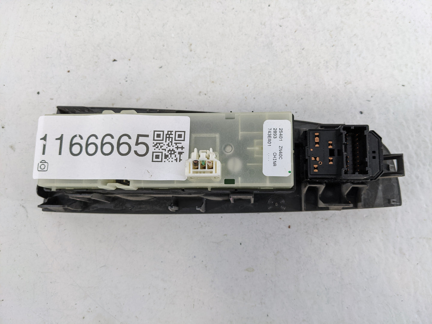 2007-2012 Nissan Altima Master Power Window Switch Replacement Driver Side Left P/N:2540 Fits Fits 2007 2008 2009 2010 2011 