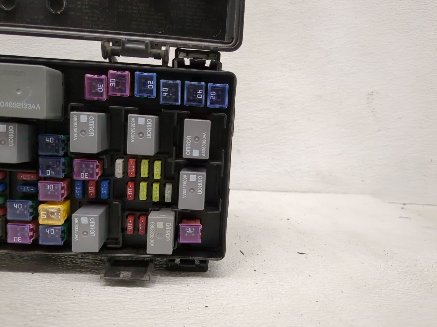 2008-2010 Nissan Altima Fusebox Fuse Box Panel Relay Module P/N:284B71AA1A Fits Fits 2008 2009 2010 OEM Used Auto Parts - Oe