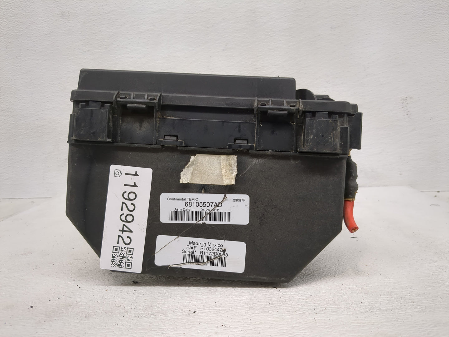 2008-2010 Nissan Altima Fusebox Fuse Box Panel Relay Module P/N:284B71AA1A Fits Fits 2008 2009 2010 OEM Used Auto Parts - Oe