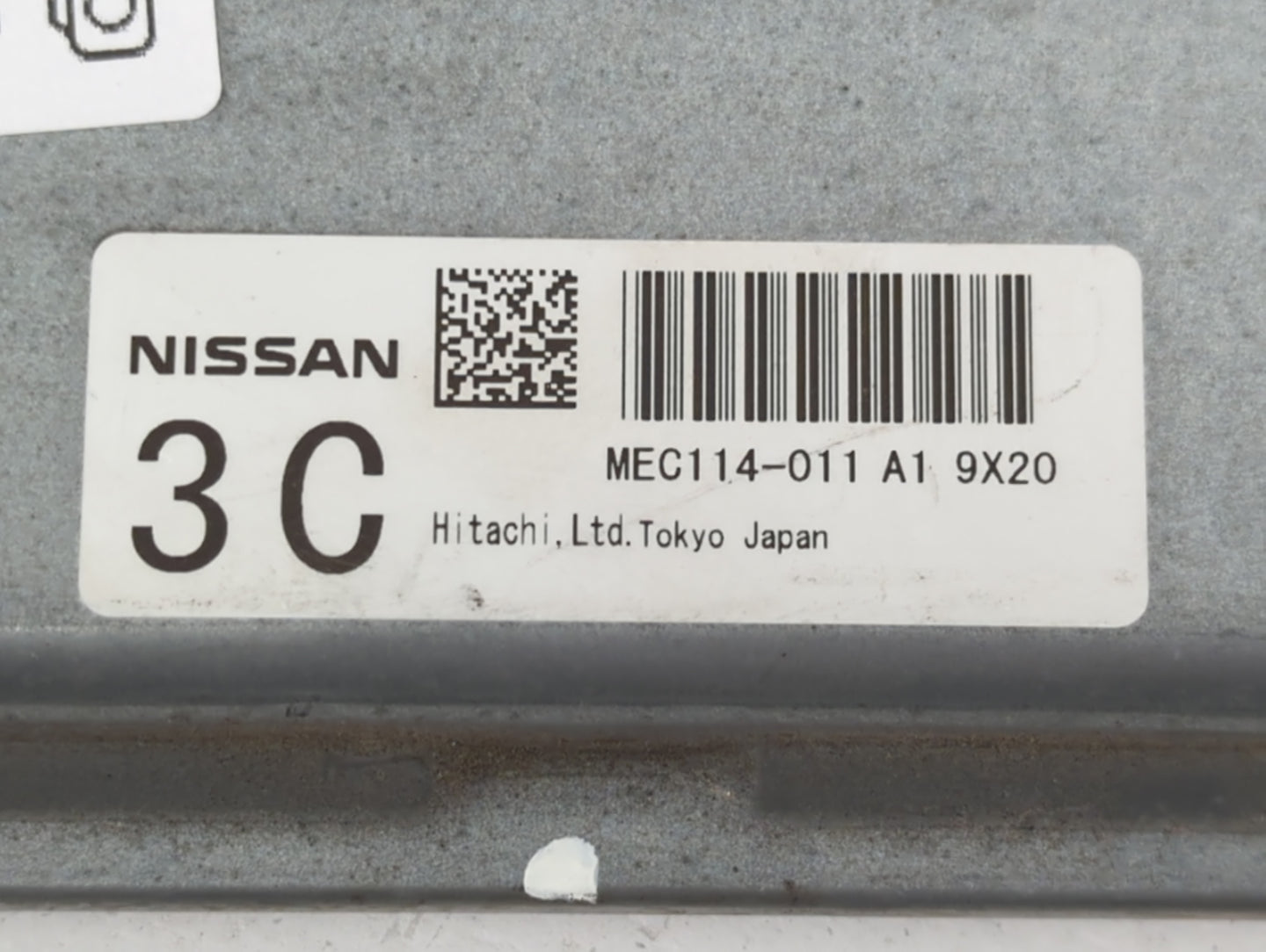 2010 Nissan Altima PCM Engine Control Computer ECU ECM PCU OEM P/N:MEC114-011 A1 0105 Fits OEM Used Auto Parts - Oemusedauto