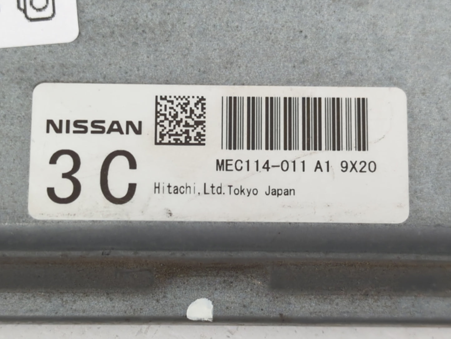 2010 Nissan Altima PCM Engine Control Computer ECU ECM PCU OEM P/N:MEC114-011 A1 0105 Fits OEM Used Auto Parts - Oemusedauto