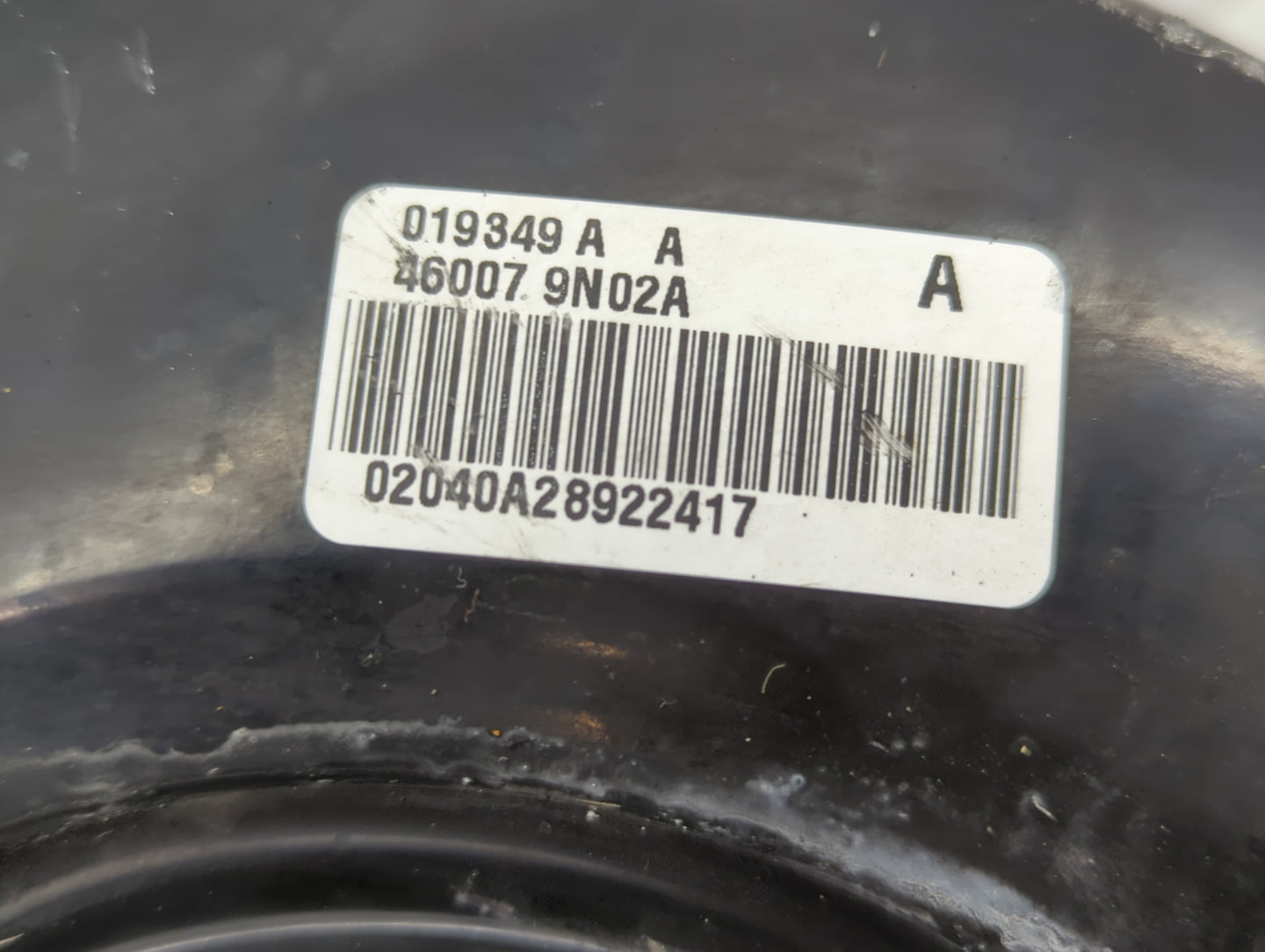 2009-2013 Nissan Altima Power Brake Booster Oem 1276563 - Oemusedautoparts1.com