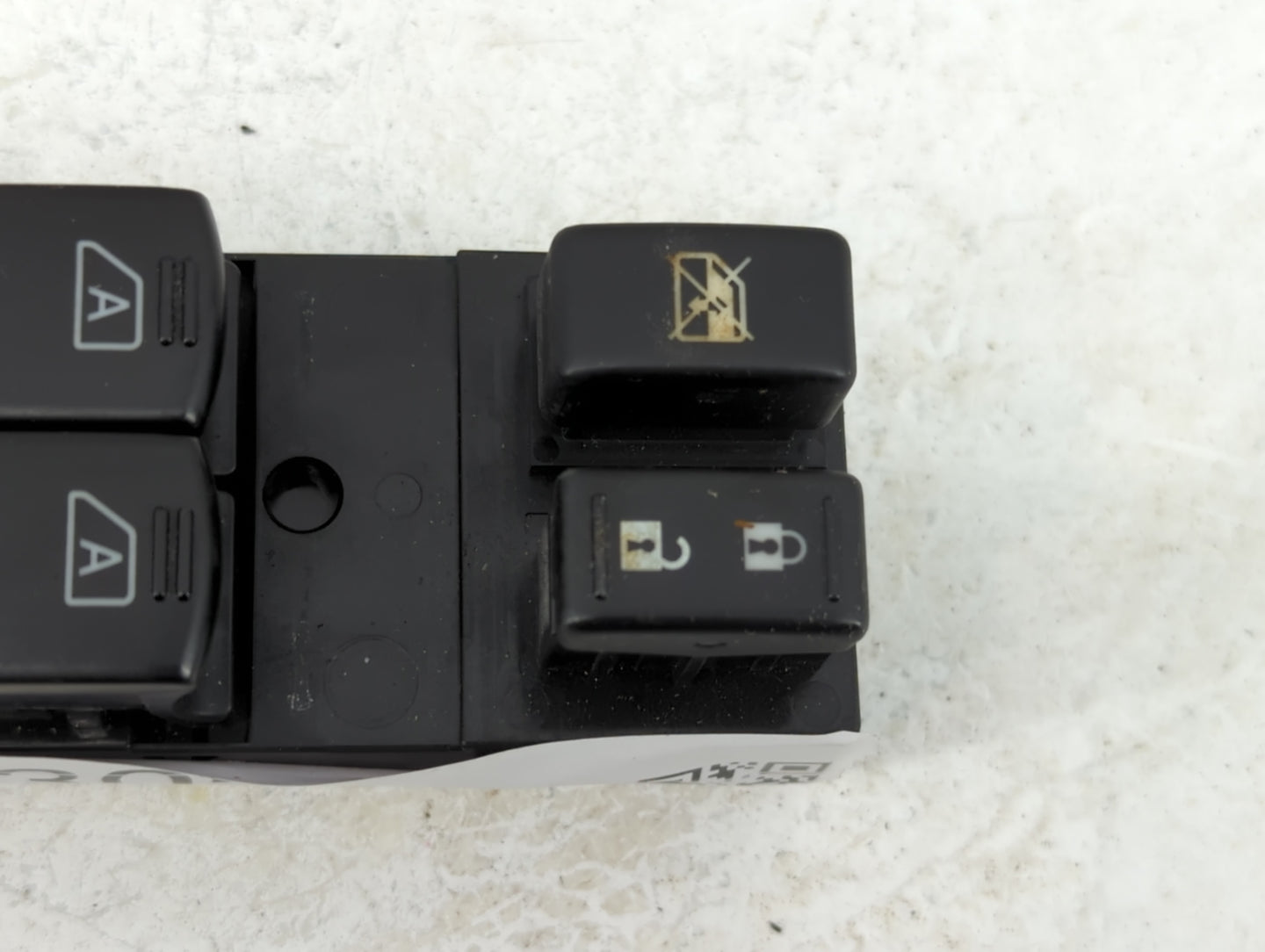 2007-2012 Nissan Altima Master Power Window Switch Replacement Driver Side Left P/N:25401 ZN50A Fits OEM Used Auto Parts - O