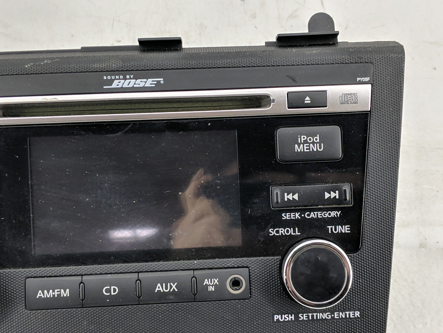 2010-2012 Nissan Altima Radio AM FM Cd Player Receiver Replacement P/N:28185 ZX00A Fits Fits 2010 2011 2012 OEM Used Auto Pa