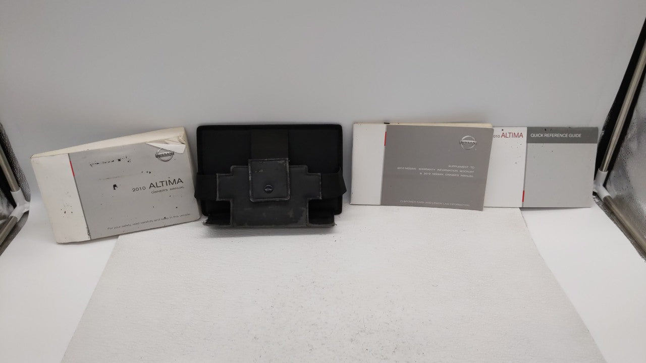 2010 Nissan Altima Owners Manual Book Guide OEM Used Auto Parts - Oemusedautoparts1.com