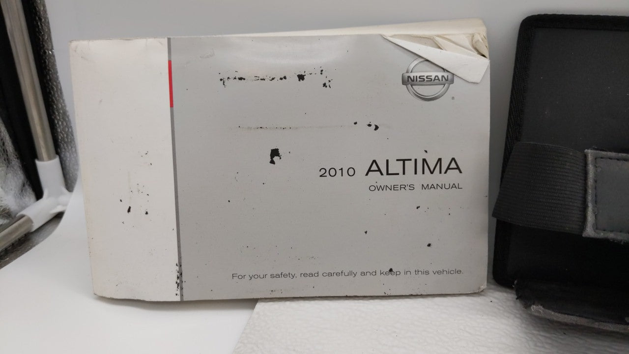2010 Nissan Altima Owners Manual Book Guide OEM Used Auto Parts - Oemusedautoparts1.com