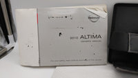 2010 Nissan Altima Owners Manual Book Guide OEM Used Auto Parts - Oemusedautoparts1.com