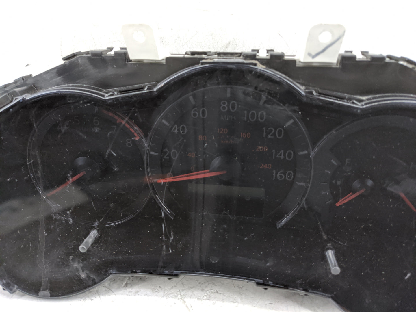 2010 Nissan Altima Instrument Cluster Speedometer Gauges P/N:24810 ZX00A Fits OEM Used Auto Parts - Oemusedautoparts1.com