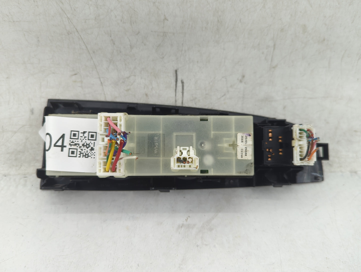 2007-2012 Nissan Altima Master Power Window Switch Replacement Driver Side Left P/N:25401 ZN50B Fits OEM Used Auto Parts - O