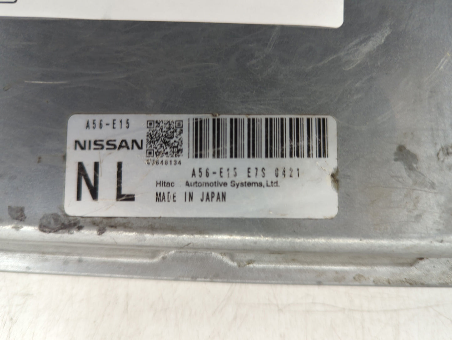 2010 Nissan Altima PCM Engine Control Computer ECU ECM PCU OEM P/N:A56-E15 Fits OEM Used Auto Parts - Oemusedautoparts1.com