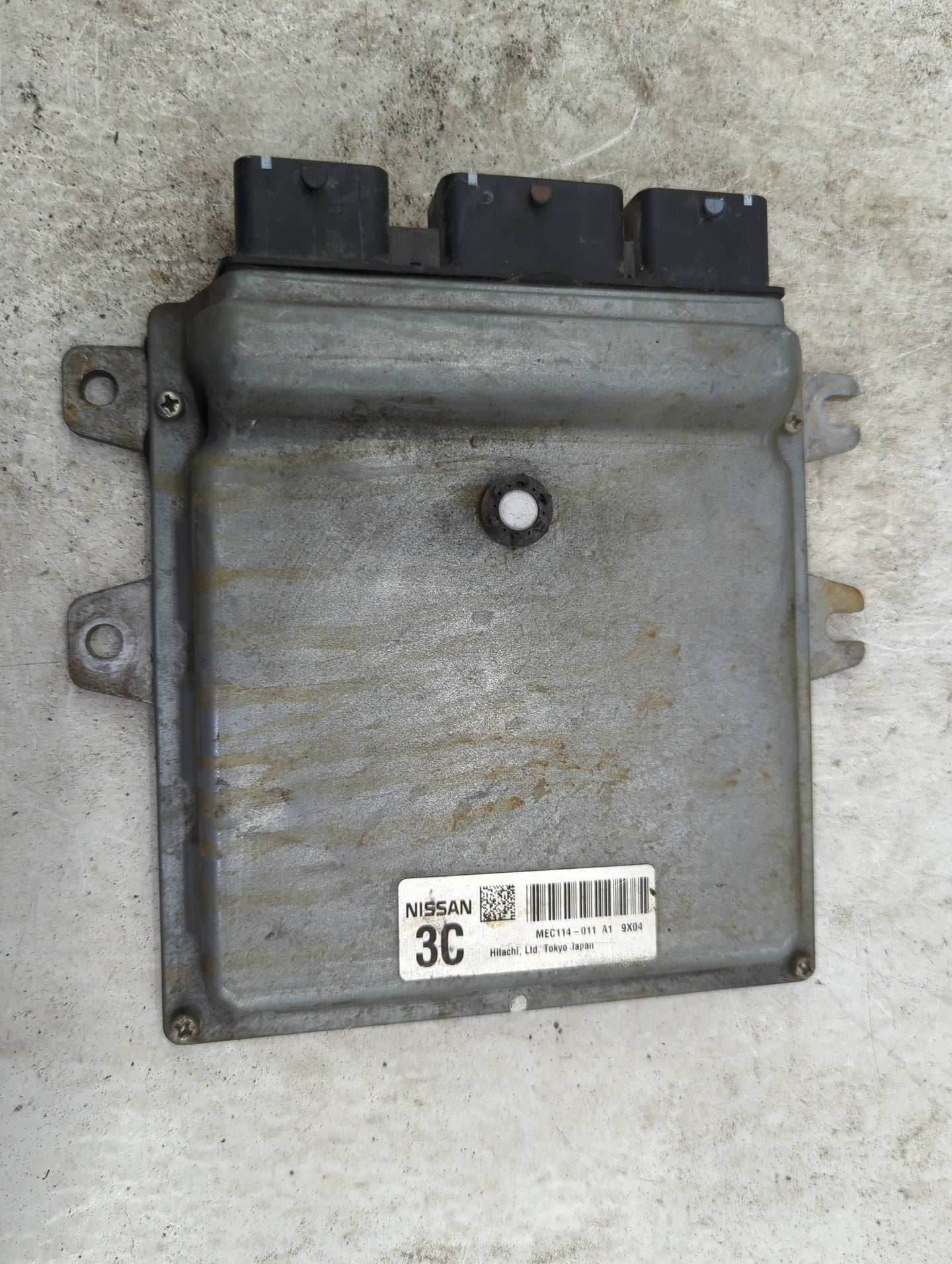 2010 Nissan Altima PCM Engine Control Computer ECU ECM PCU OEM P/N:MEC114-011 A1 Fits OEM Used Auto Parts - Oemusedautoparts