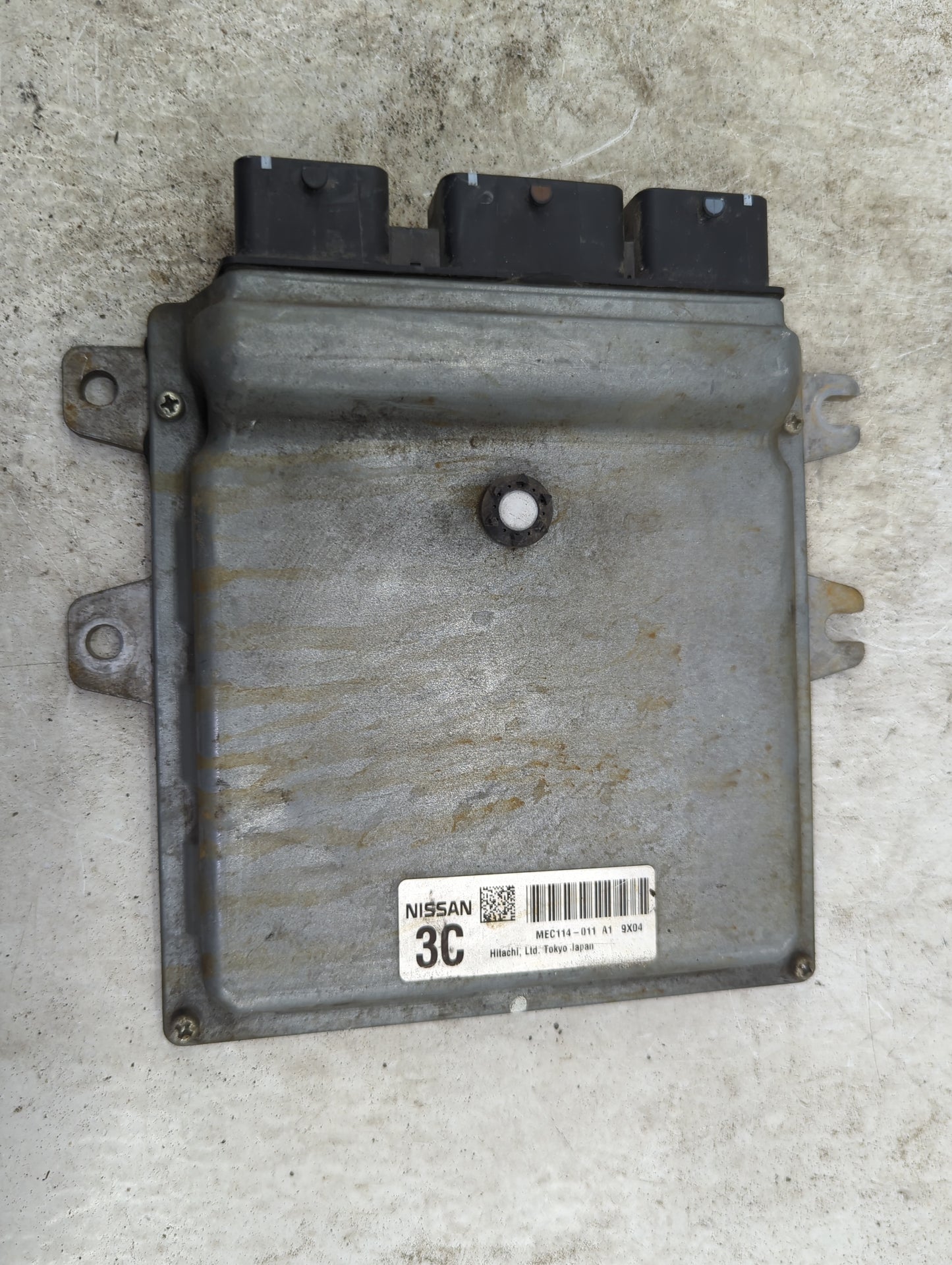 2010 Nissan Altima PCM Engine Control Computer ECU ECM PCU OEM P/N:MEC114-011 A1 Fits OEM Used Auto Parts - Oemusedautoparts