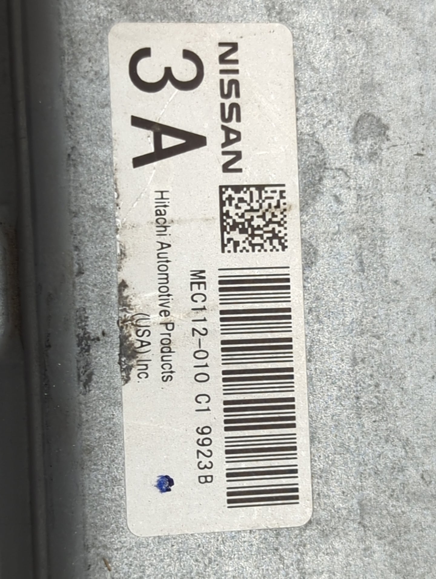 2010 Nissan Altima PCM Engine Control Computer ECU ECM PCU OEM P/N:MEC112-010 Fits OEM Used Auto Parts - Oemusedautoparts1.c