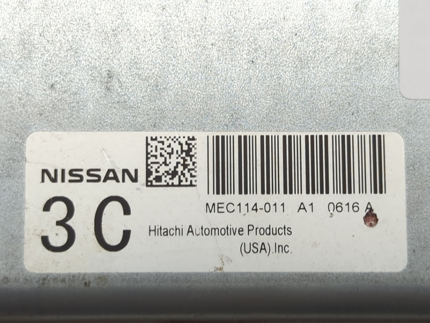 2010 Nissan Altima PCM Engine Control Computer ECU ECM PCU OEM P/N:MEC114-011 Fits OEM Used Auto Parts - Oemusedautoparts1.c