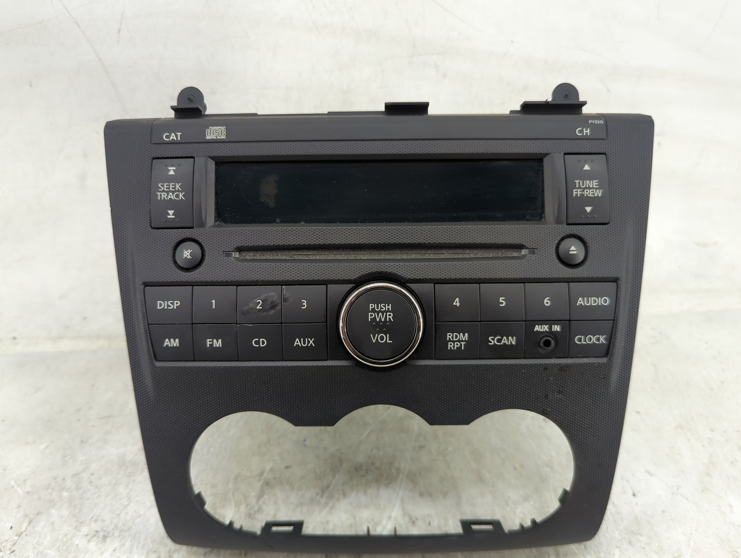 2010 Nissan Altima Radio AM FM Cd Player Receiver Replacement P/N:28185 ZX11A CQ-JN20E0GX Fits OEM Used Auto Parts - Oemused