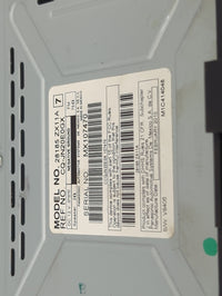 2010 Nissan Altima Radio AM FM Cd Player Receiver Replacement P/N:28185 ZX11A CQ-JN20E0GX Fits OEM Used Auto Parts - Oemused