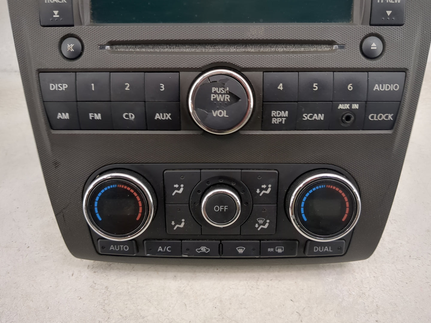 2010-2012 Nissan Altima Radio AM FM Cd Player Receiver Replacement P/N:28185 ZX13B CQ-JN20E5GX Fits Fits 2010 2011 2012 OEM 