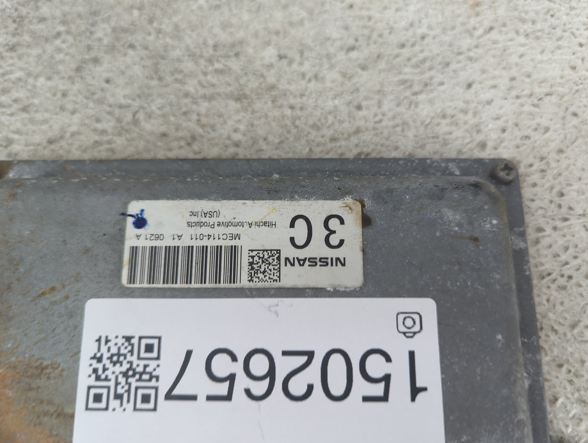 2010 Nissan Altima PCM Engine Control Computer ECU ECM PCU OEM P/N:MEC114-011 Fits OEM Used Auto Parts - Oemusedautoparts1.c