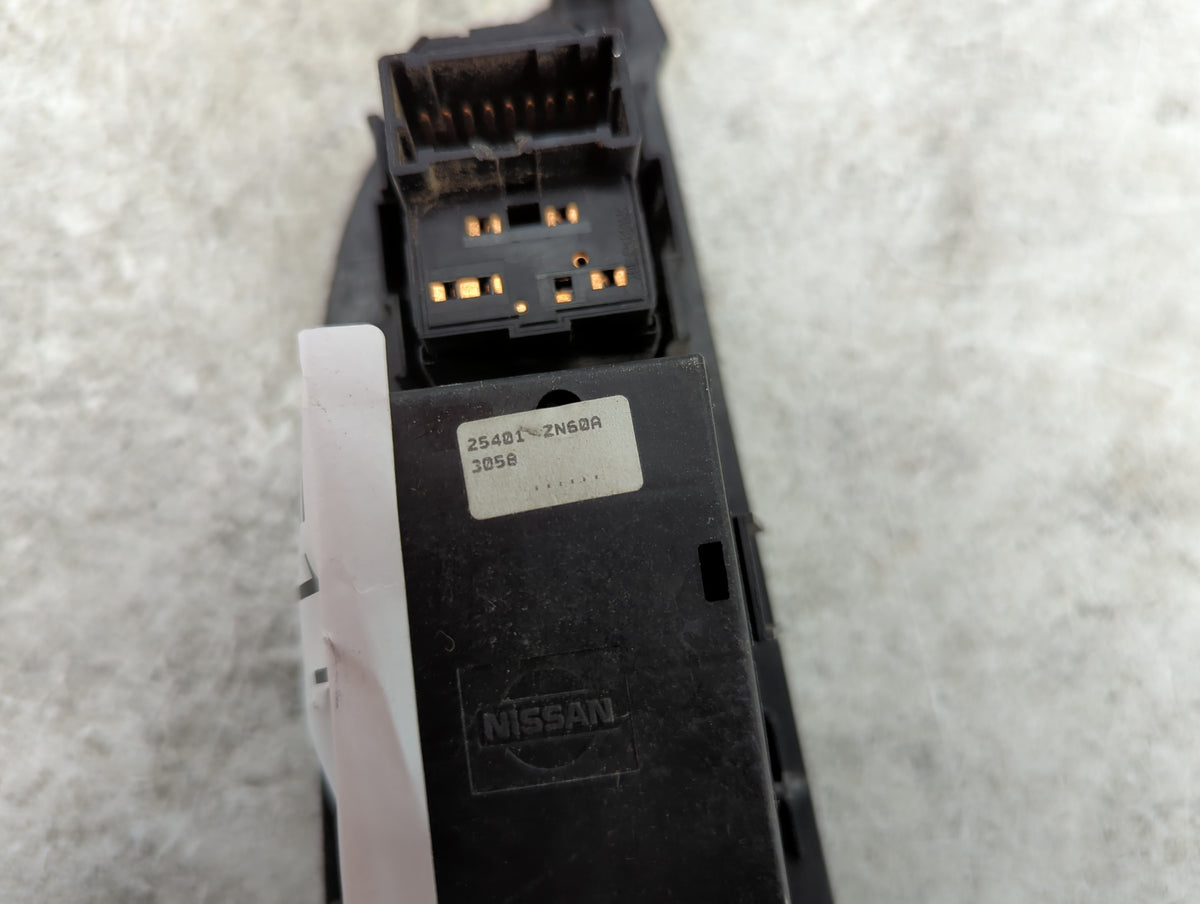 2007-2013 Nissan Altima Master Power Window Switch Replacement Driver Side Left P/N:25401ZN60A Fits OEM Used Auto Parts - Oe